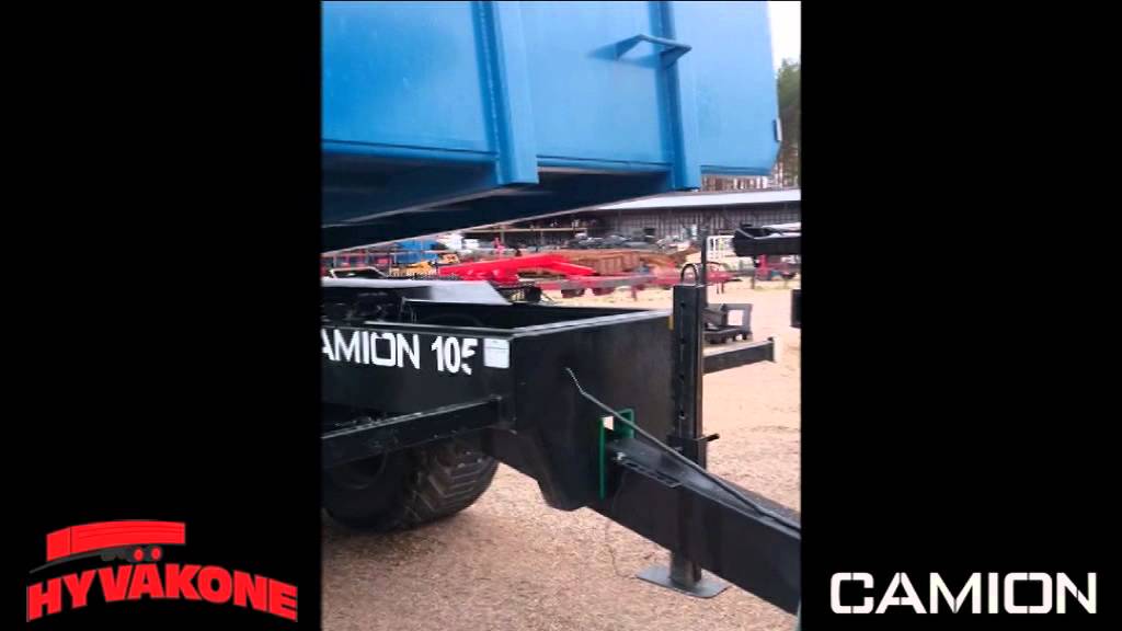 Hydraulinen aisajousitus - Camion maansiirtokärry 105