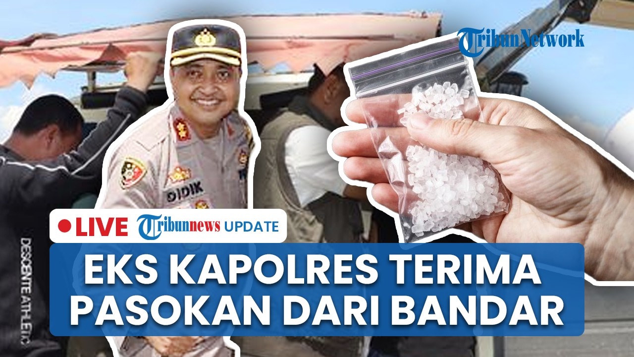 🔴 LIVE: Punya Sekoper Narkoba, Eks Kapolres Bima Kota Ternyata dapat Pasokan dari Bandar sejak 2025