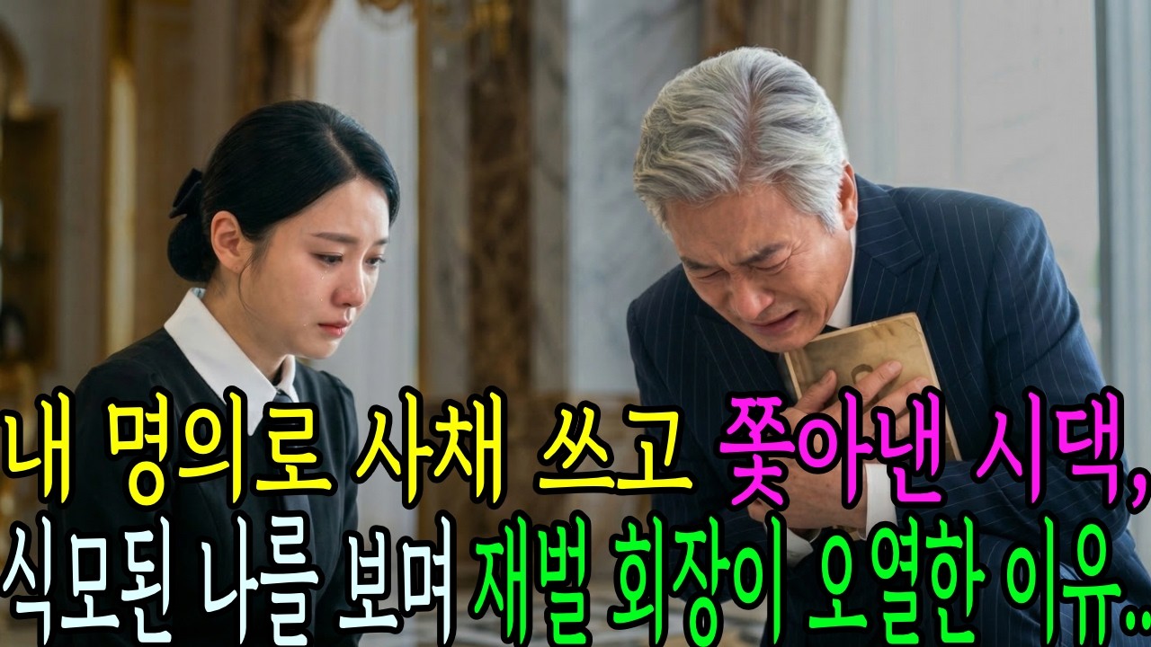 며느리 명의로 사채 쓰고 쫓아낸 시댁, 식모로 들어간 저택 주인 70대 회장이 오열하며 무릎 꿇자 시댁은 즉시 풍비박산나는데.. l 시니어사연 l 노후사연 l 인생사연 l 복수사연