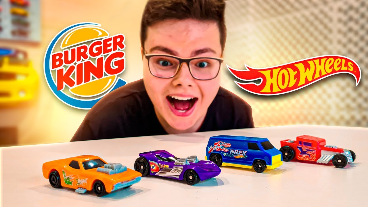 COMPREI TODOS OS HOT WHEELS DO BURGER KING