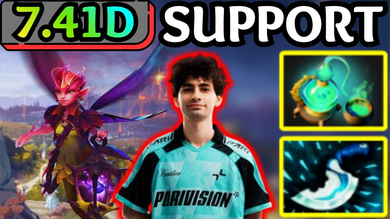 🔥 How 9Class Make Enemies Mad With Dark Willow Support 🔥 Dota 2
