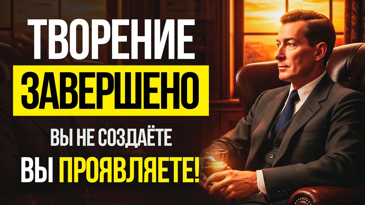 Вы НЕ СОЗДАЕТЕ Реальность. Вы Её Выбираете. Невилл Годдард | Творение Завершено