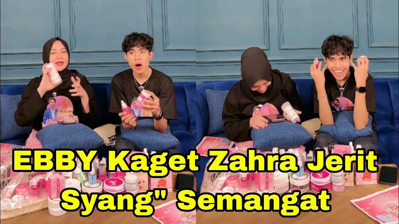 EBBY KAGET LAGI LIVE ZAHRA PANGGIL SYANG