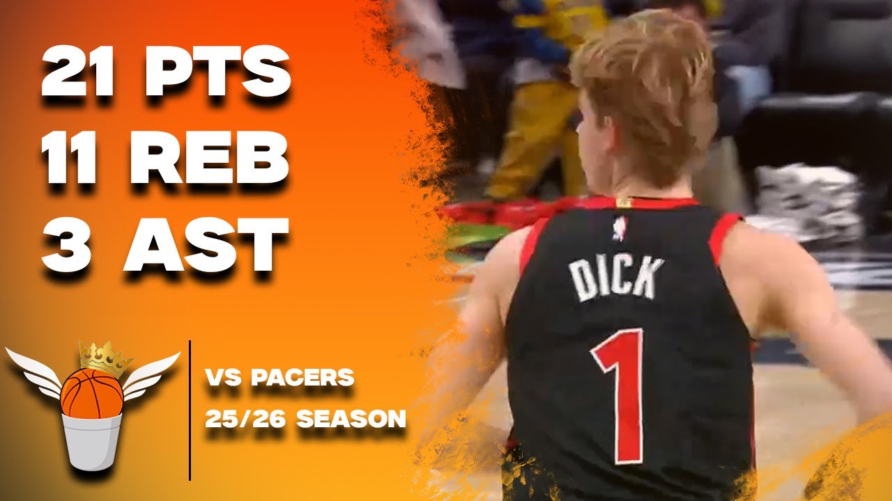 Gradey Dick 21 Points vs Pacers Full Highlights! (1/14/2026)