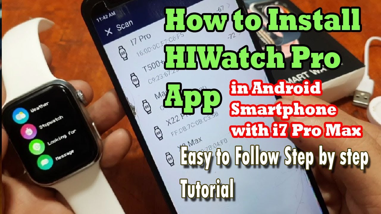How to Install HiWatch Pro App in Android Smartphone with i7 Pro Max