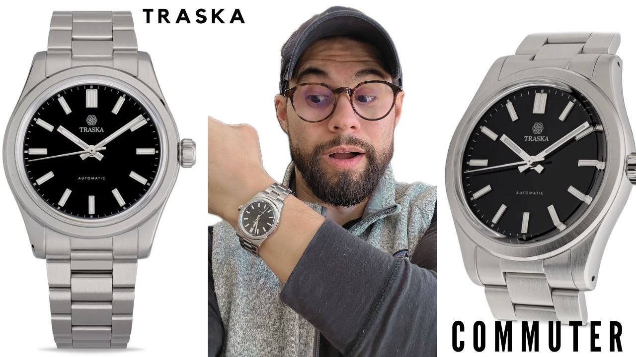 Rolex Oyster Perpetual Alternative - TRASKA COMMUTER 38 CARBON BLACK!