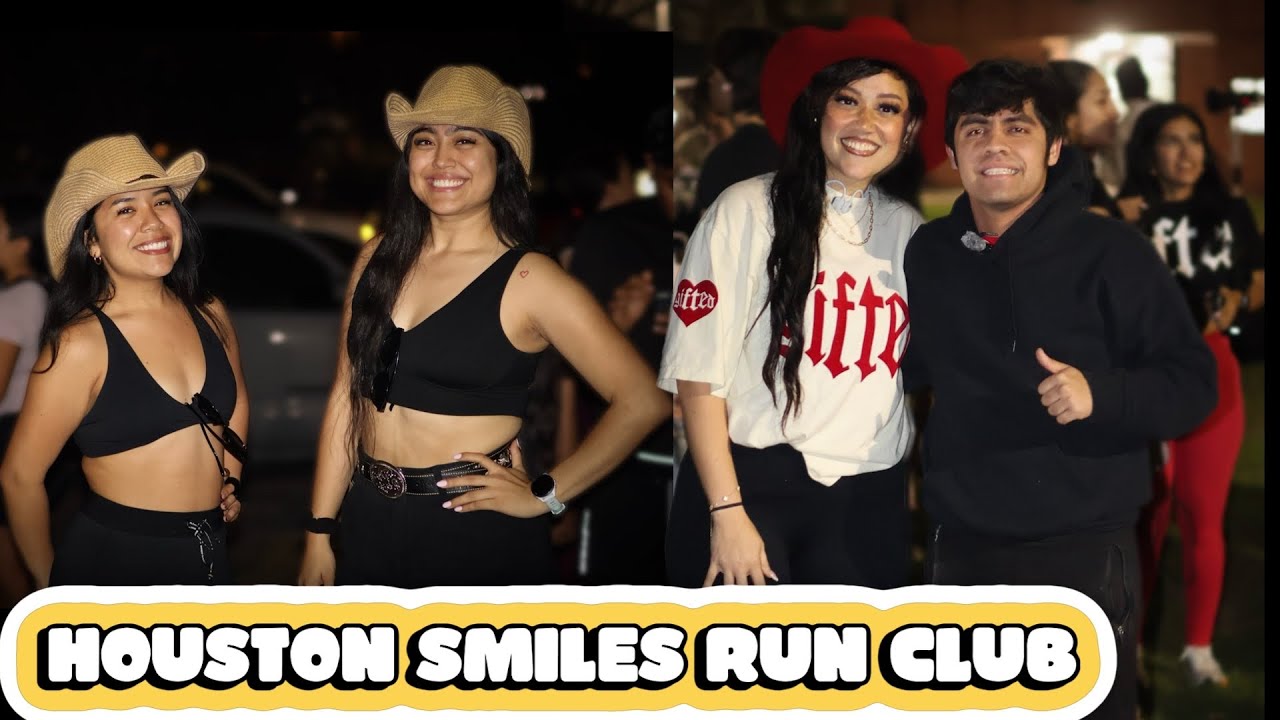 Today I went to a Houston Run Club! 🔥