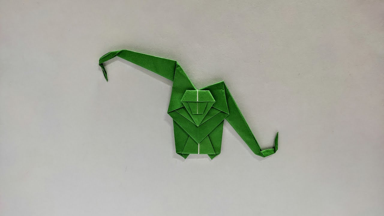 Origami Monkey Easy | How To Make An Origami Monkey Easy | Origami Tutorial