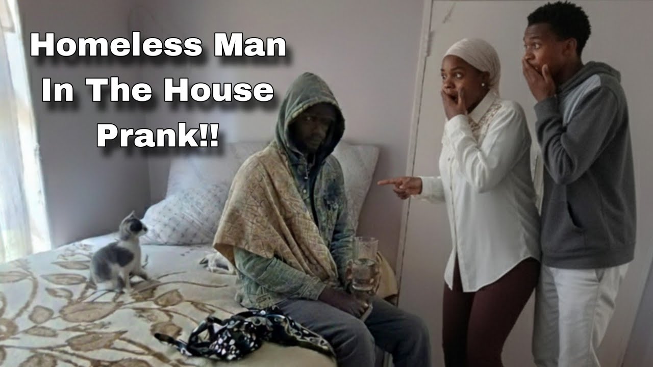 ​😱 I TOLD HIM A HOMELESS MAN WAS IN OUR HOUSE!! (He FLIPPED OUT)