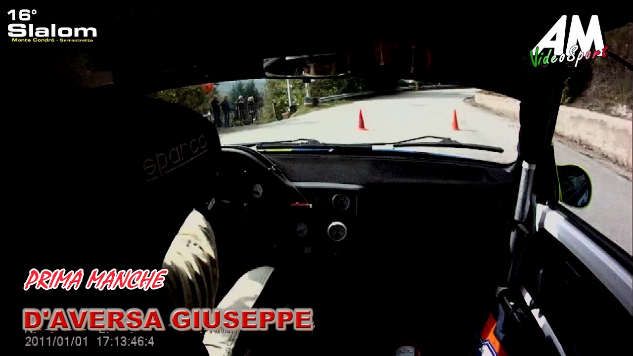 OBC D'Aversa Giuseppe 1 Manche 16° Slalom Monte Condro'   Serrastretta HD
