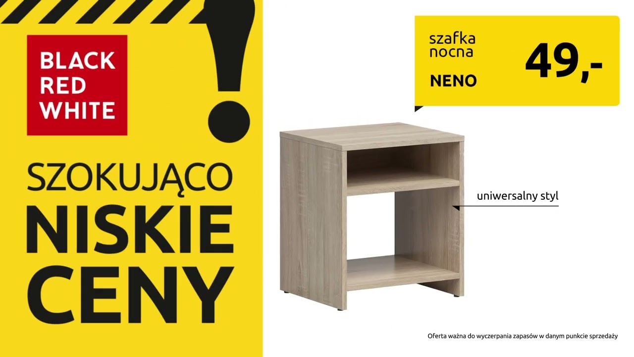 Szokująco niskie ceny w Black Red White - sprawdź!