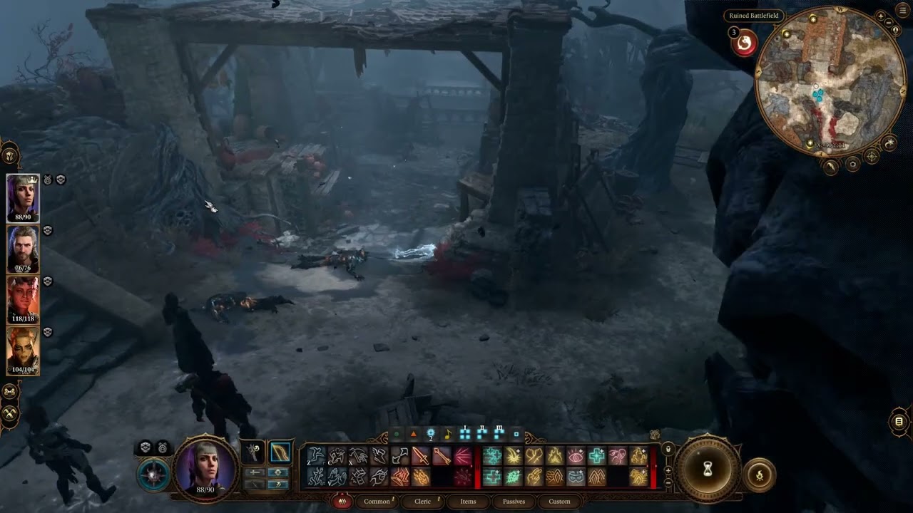 BALDUR'S GATE 3 WHERE'S THE WANING MOON