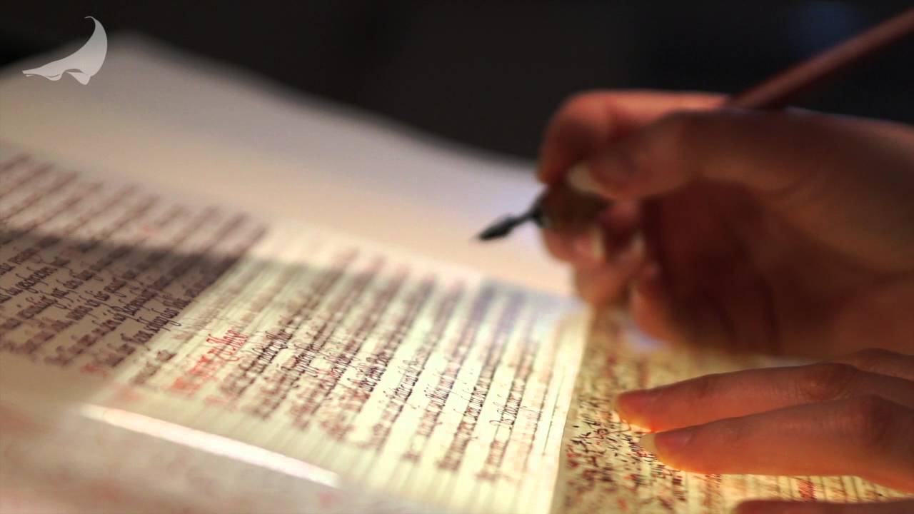 Kalligrafisches Bibelschreibprojekt
