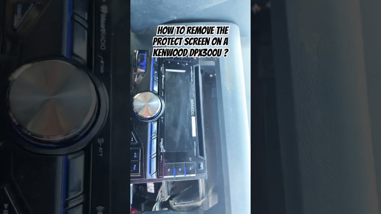 Kenwood protect screen