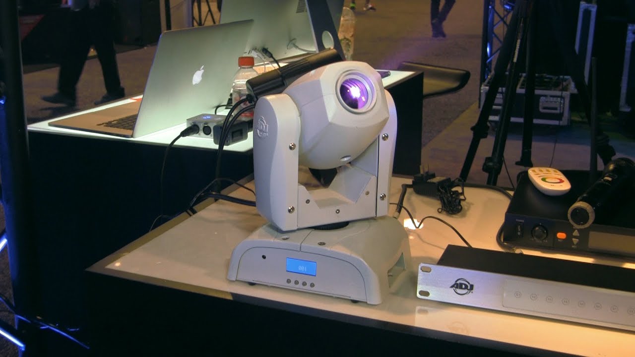 ADJ Pocket Pro Pearl Mini 25W Moving Head Light | NAMM 2018