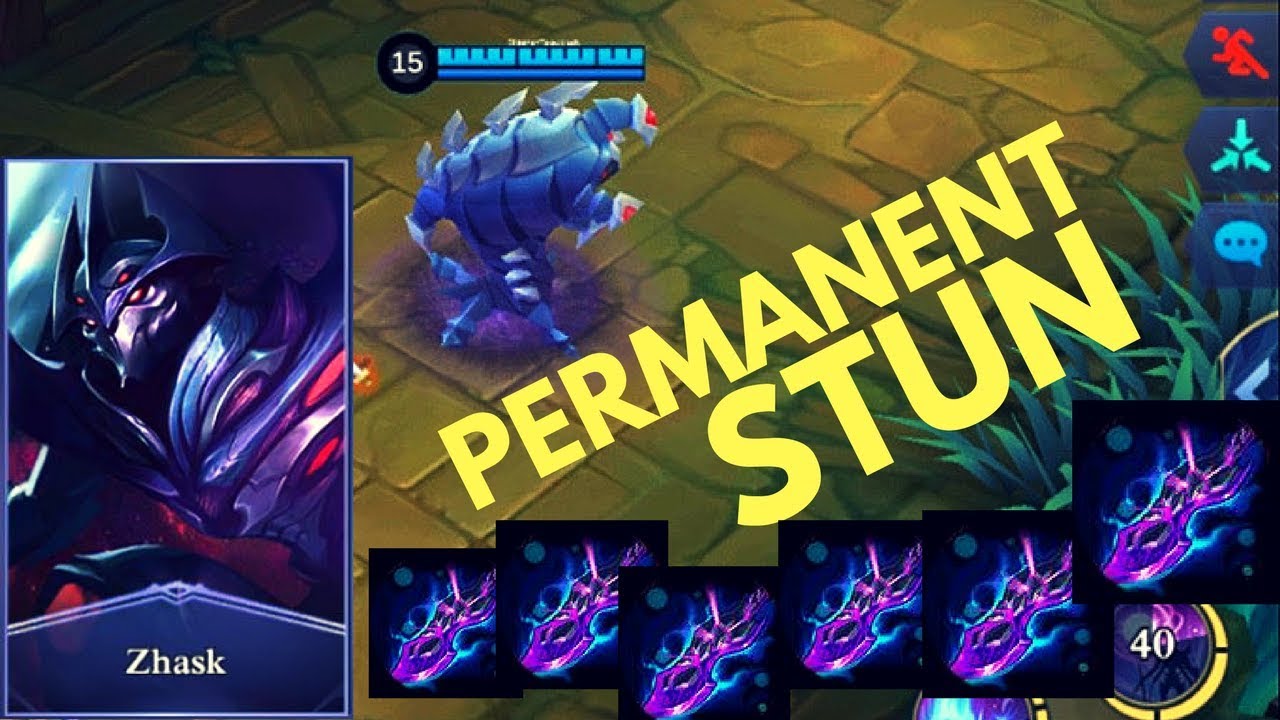 250% ATTACK SPEED ZHASK SKILL1 SPAWN LASER TURRET | Mobile Legends
