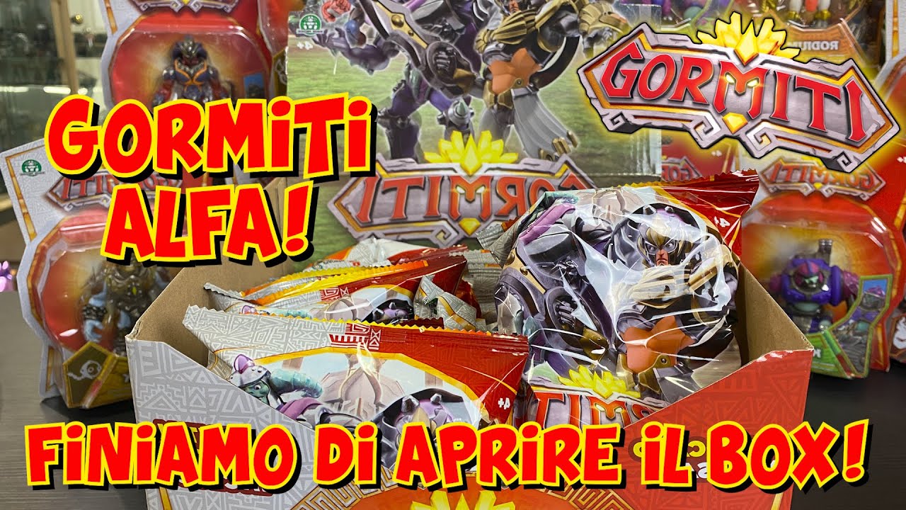 GORMITI ALFA - FINIAMO IL BOX e FINIAMO LA COLLEZIONE! Giochi Preziosi | Speciale Edicola
