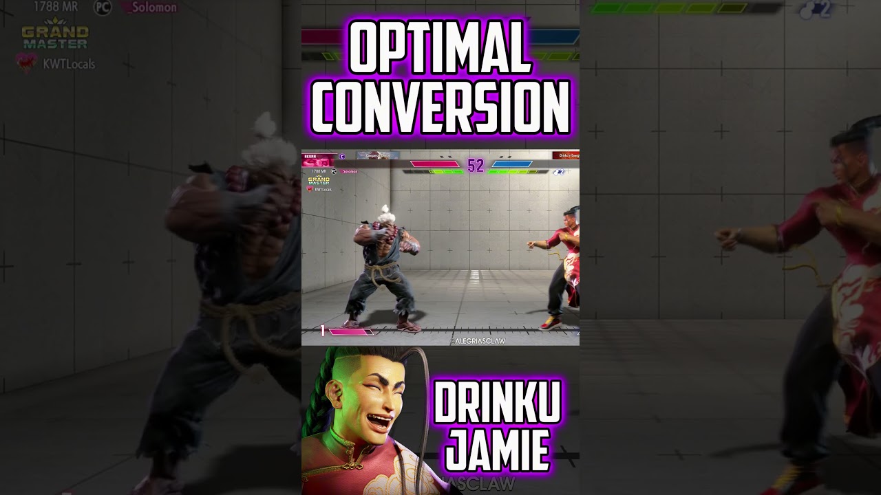 SA LEVEL 1 MAX DAMAGE COMBO! &bull; SF6 SHORTS  #streetfighter #sf6 #sf6jamie #alegriasclaw