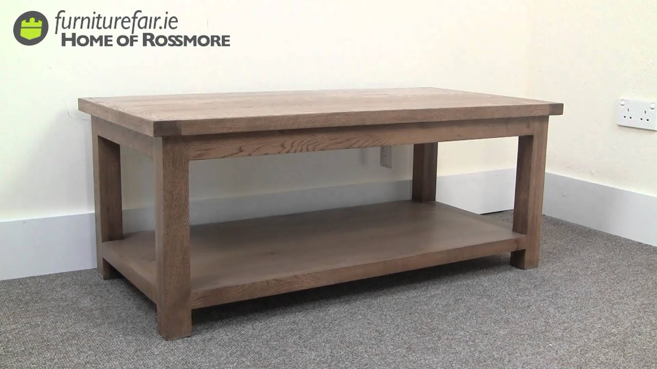 Denver Dark Oak Coffee Table