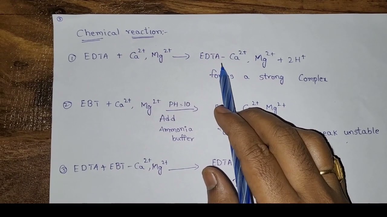 HARDNESS OF WATER DETERMINATION BY USING EDTA METHOD # Video -20 IN ALL IN ONE CHANNEL TELUGU