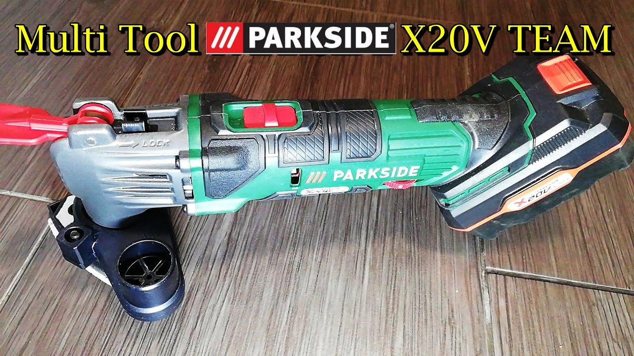 Akumulatorowe narzędzie wielofunkcyjne PAMFW 20-Li A1 Parkside X20V TEAM