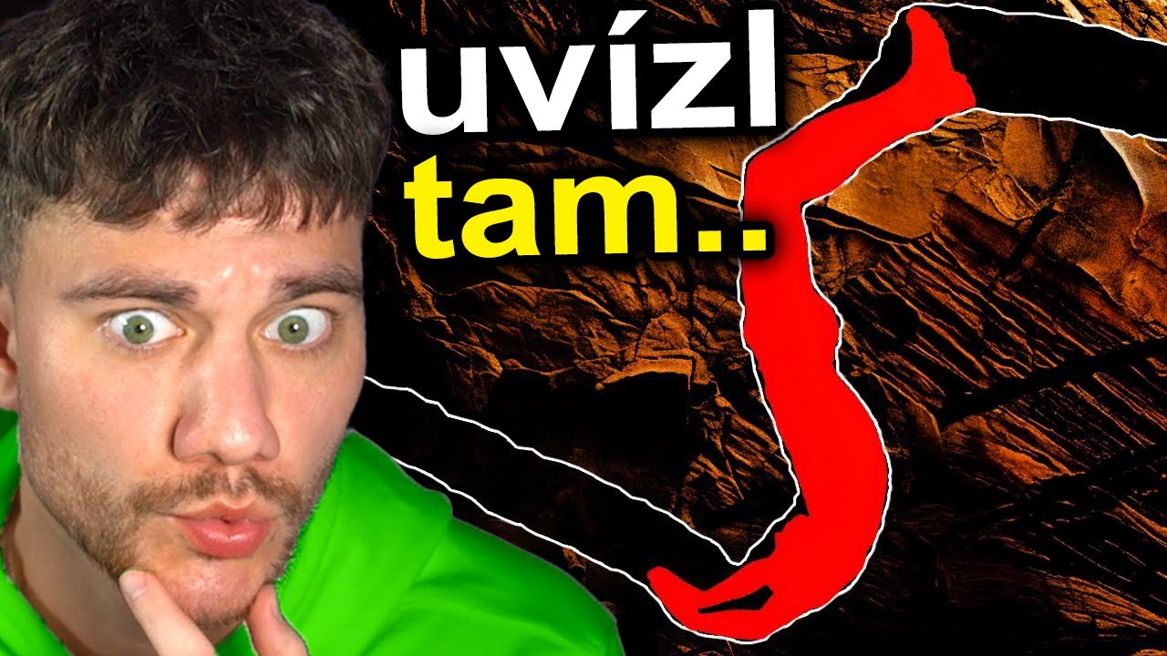 UVÍZL V NEJHORŠÍ POZICI HLUBOKO V JESKYNI!