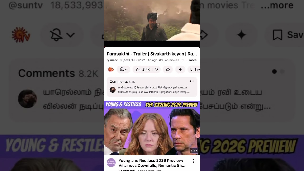 PARASAKTHI TRAILER FAKE VIEWS USING BOTS 🤮🤮 