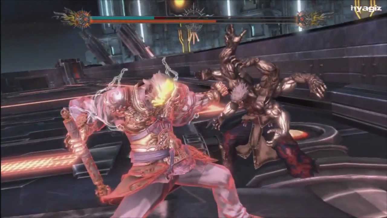 Asura's Wrath - Bossfight #6 Asura & Yasha vs. Deus (HD)