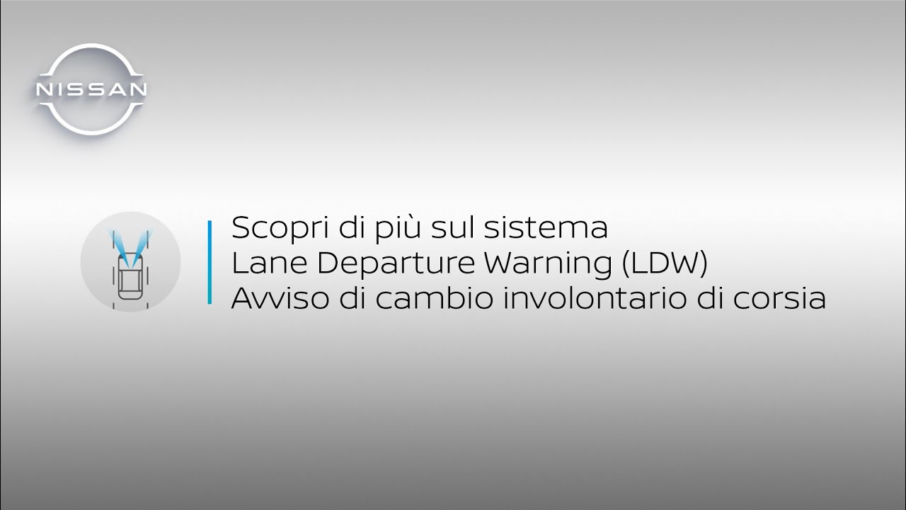 Avviso di cambio accidentale di corsia (LDW) di Nissan | Come funziona