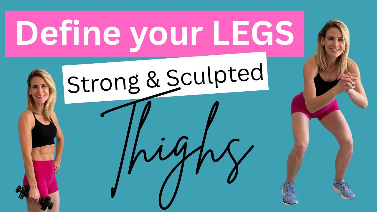 TONE Up your Legs | 20 Minute Defined THIGHS Workout