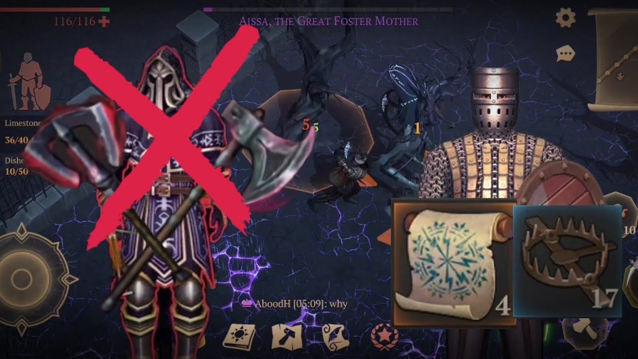 Grim soul _ easy way to kill Aisse, The Great Foster Mother