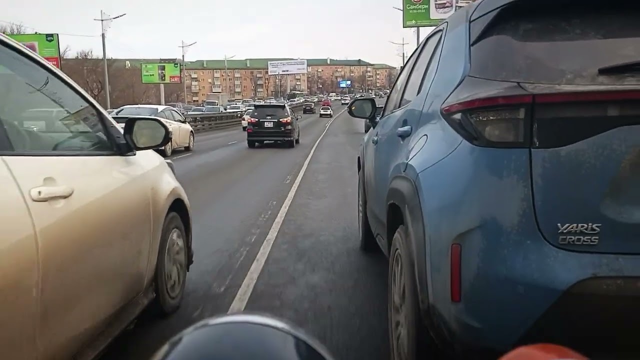 Бухой Февраль. +2°С Владивосток. Honda Super Cub❤️Прилег на бетоне