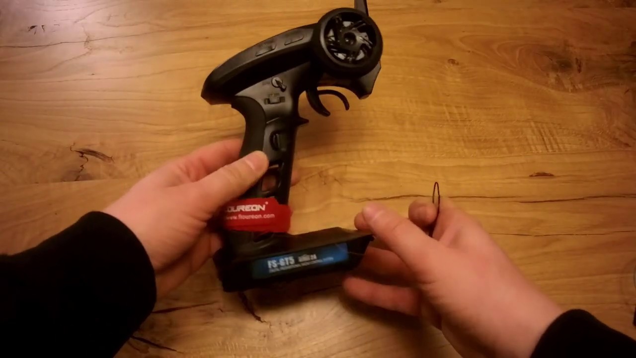 Flysky GT5 + FS-BS6 bind instruction subtitles