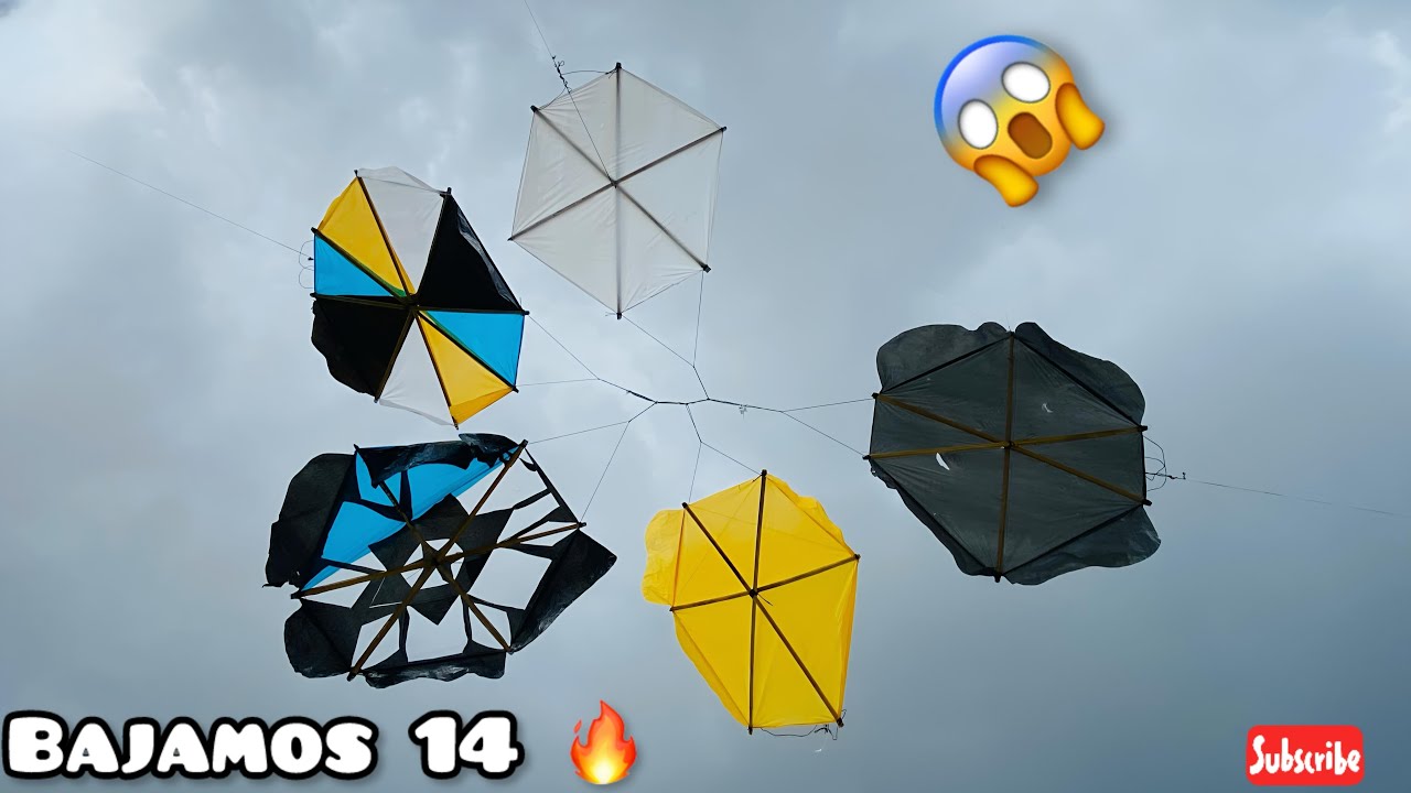 Nos Llevamos 14 🔥 Chichigua Lajiando Volando Chichigua Quemamos 3 😱 Haciendo Guiso Papalote Cometa 