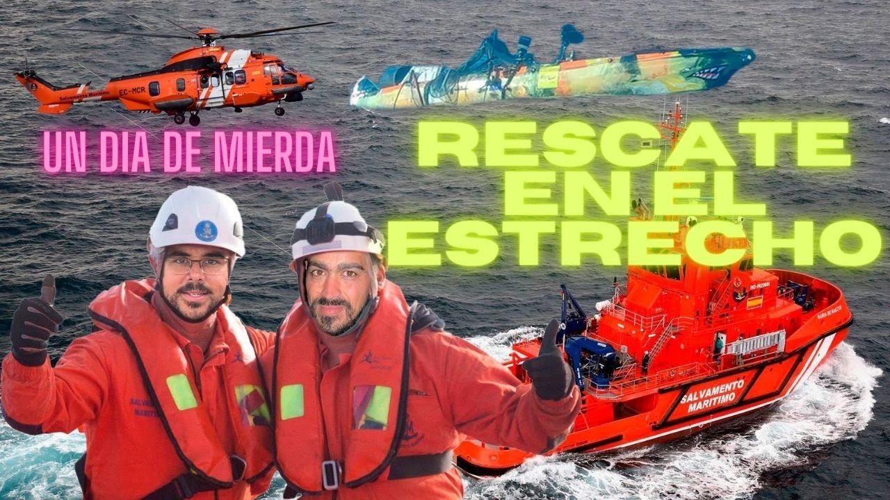 UN DIA DE MIERDA / RESCATE EN EL ESTRECHO DE GIBRALTAR / PESCA EN KAYAK / LA REALIDAD DE LA PESCA #6