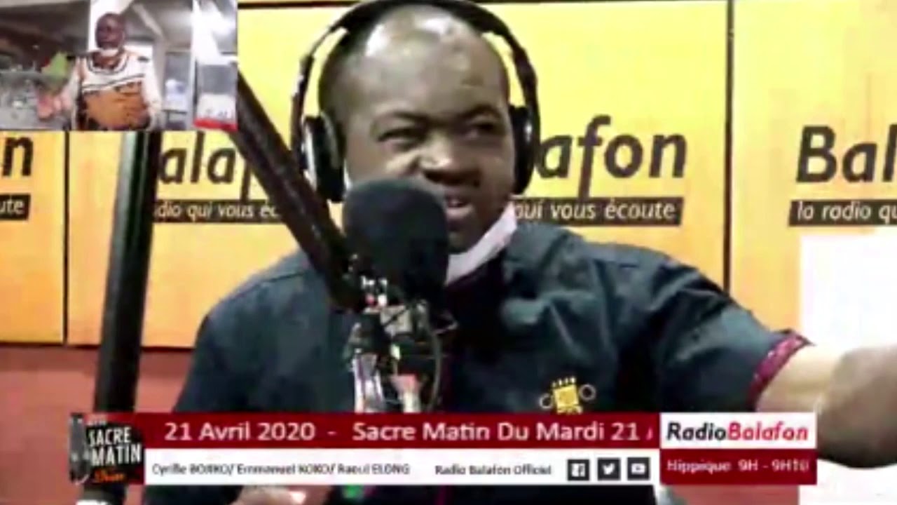 L'invité de Sacré matin sur radio Balafon