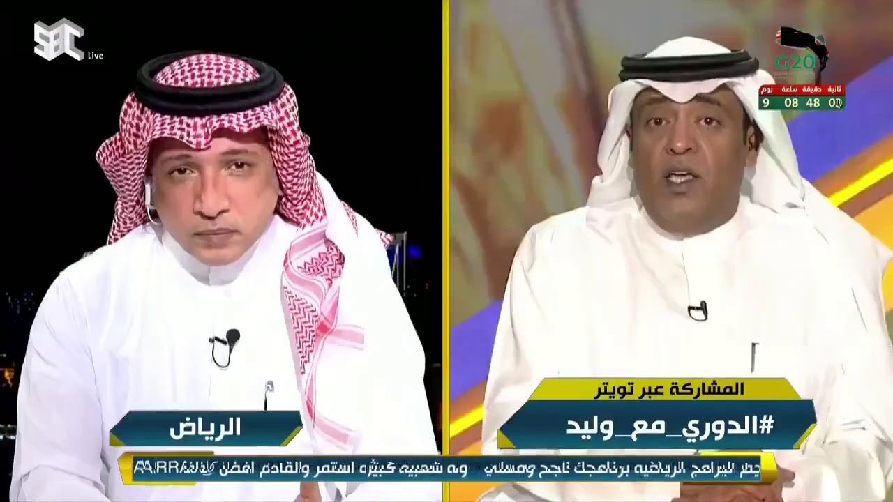 #الدوري_مع_وليد|وليد الفراج: أحب أوضح لكم أن عادل التويجري ومحمد الشيخ أيضًا لهم باع في مجال الرياضة