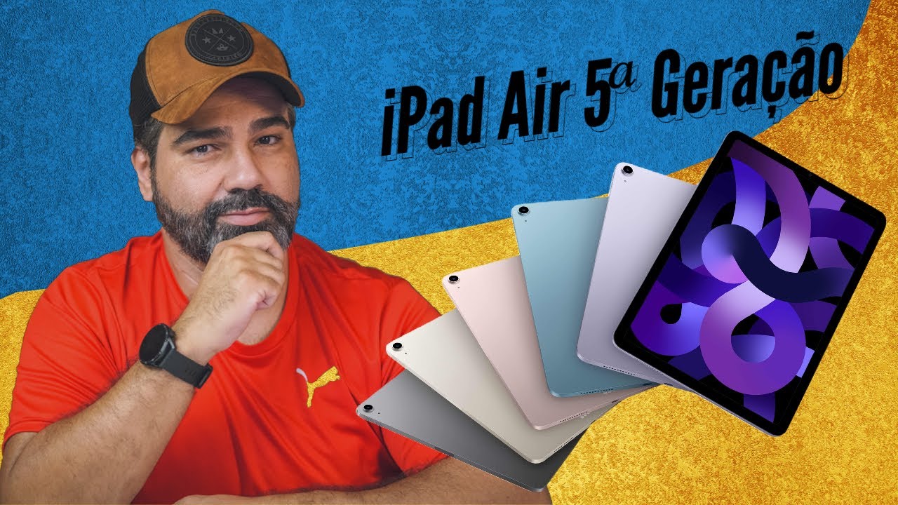 NOVO IPAD AIR  5ª geração M1 Vs 4ª geração Vs Pro 3ª geração M1