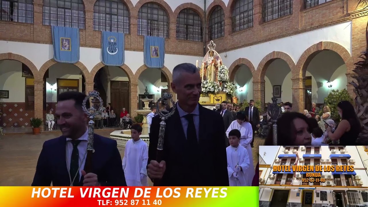 {4k} VÍDEO COMPLETO DE LA SALIDA DE LA VIRGEN DEL ROSARIO #arriate #serraniacofrade