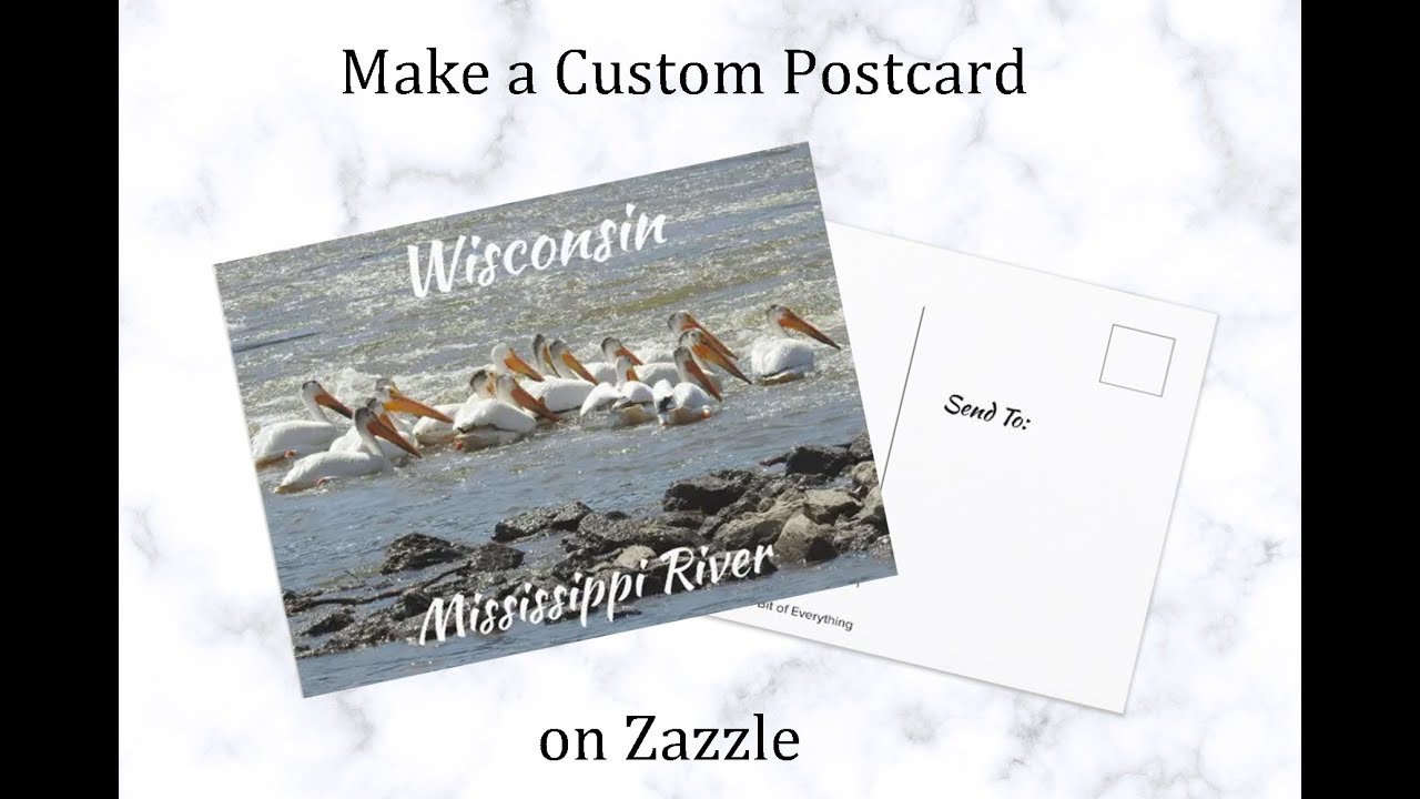How To Make a Custom Postcard on Zazzle for Sellers and Buyers