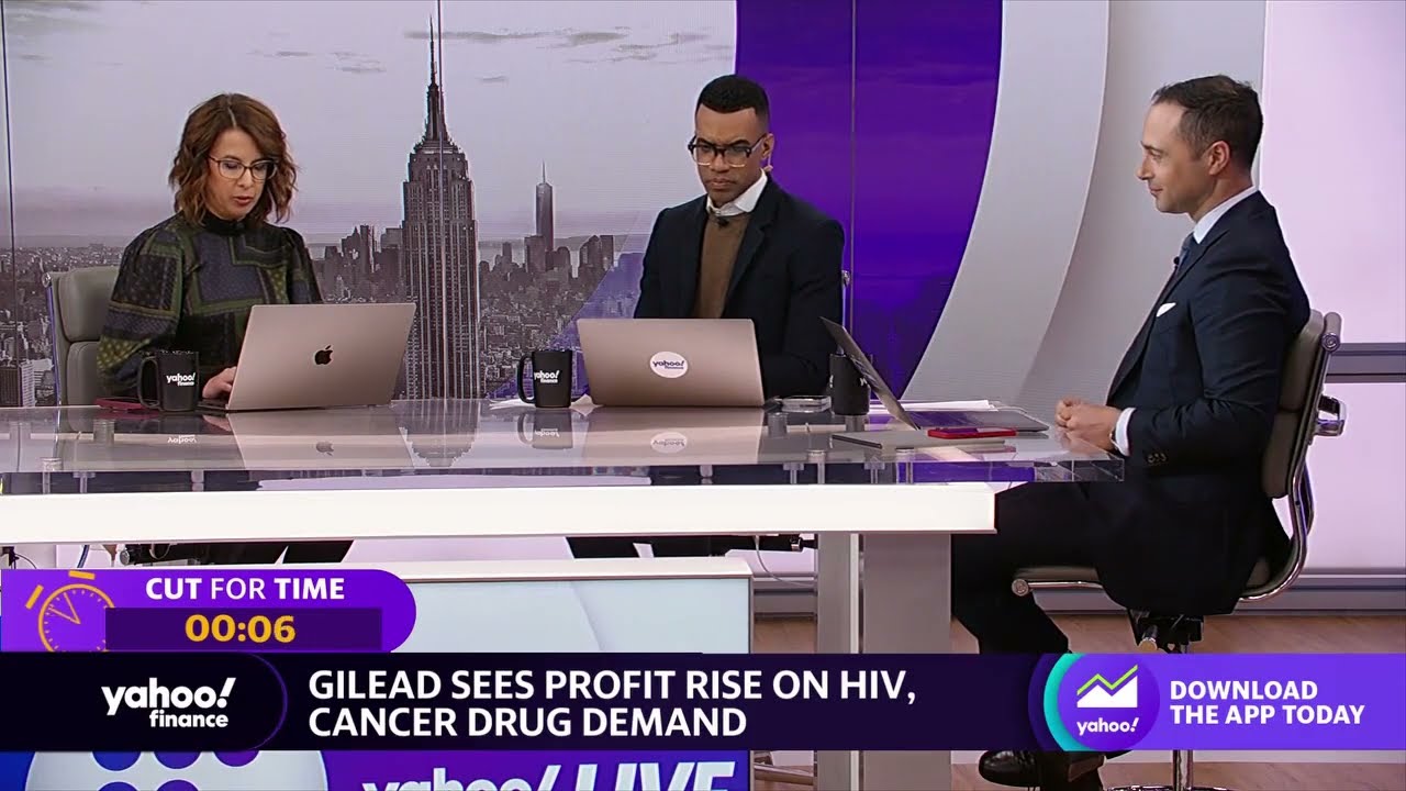 Gilead stock soars on profits from HIV and cancer drugs