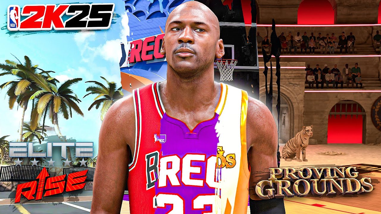 99 OVR MICHAEL JORDAN is UNGUARDABLE in EVERY GAME-MODE on NBA 2K25