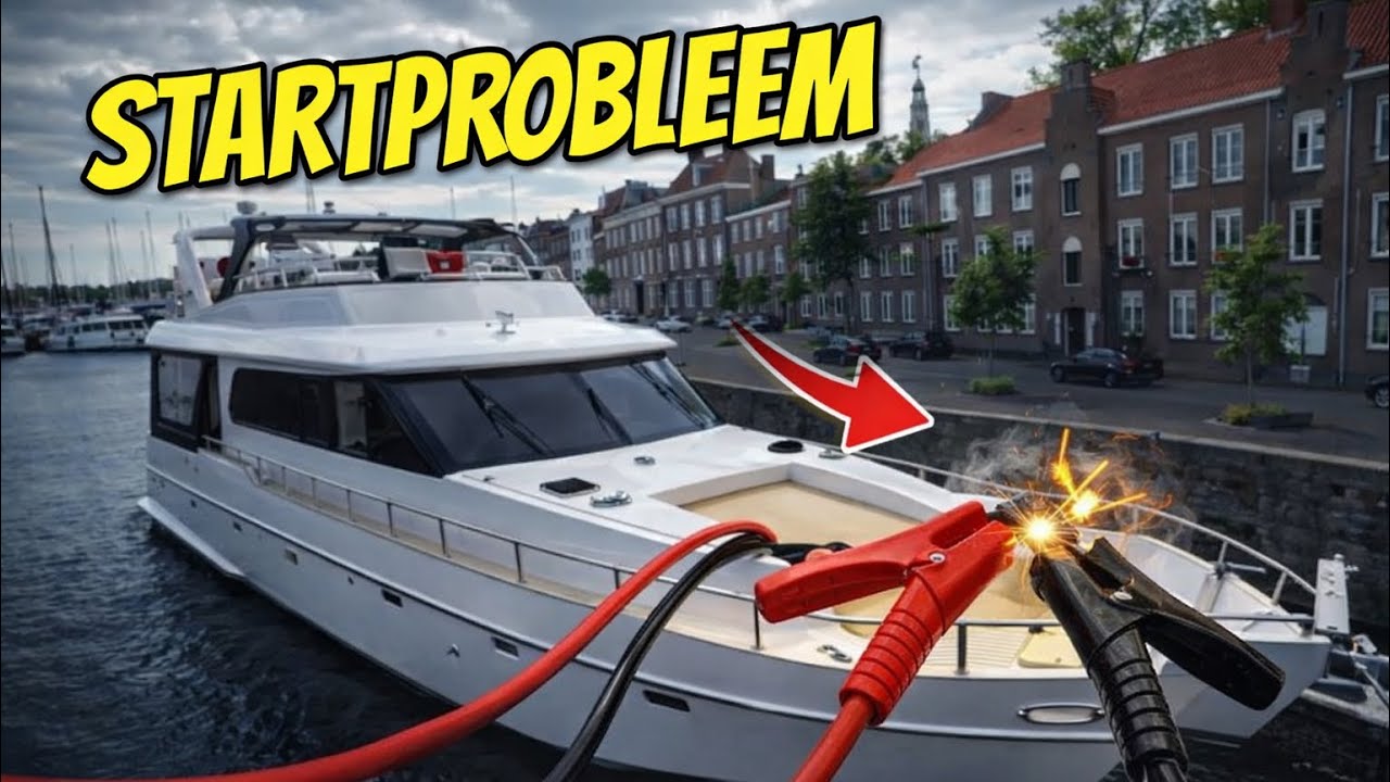 DE MOTOR !!! VAN DE BUREN WIL NIET STARTEN 
