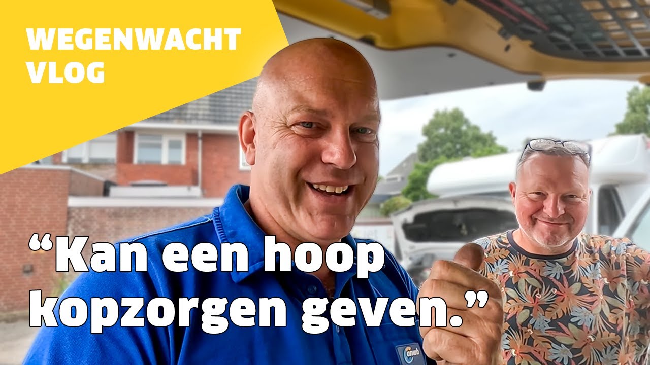 EDWIN'S CAMPER heeft een VERSLETEN accuklem!