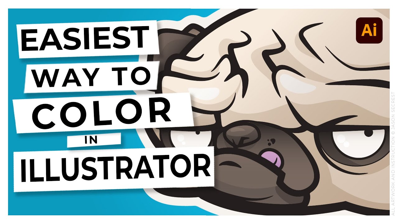 Учебник Adobe Illustrator для начинающих: как раскрашивать