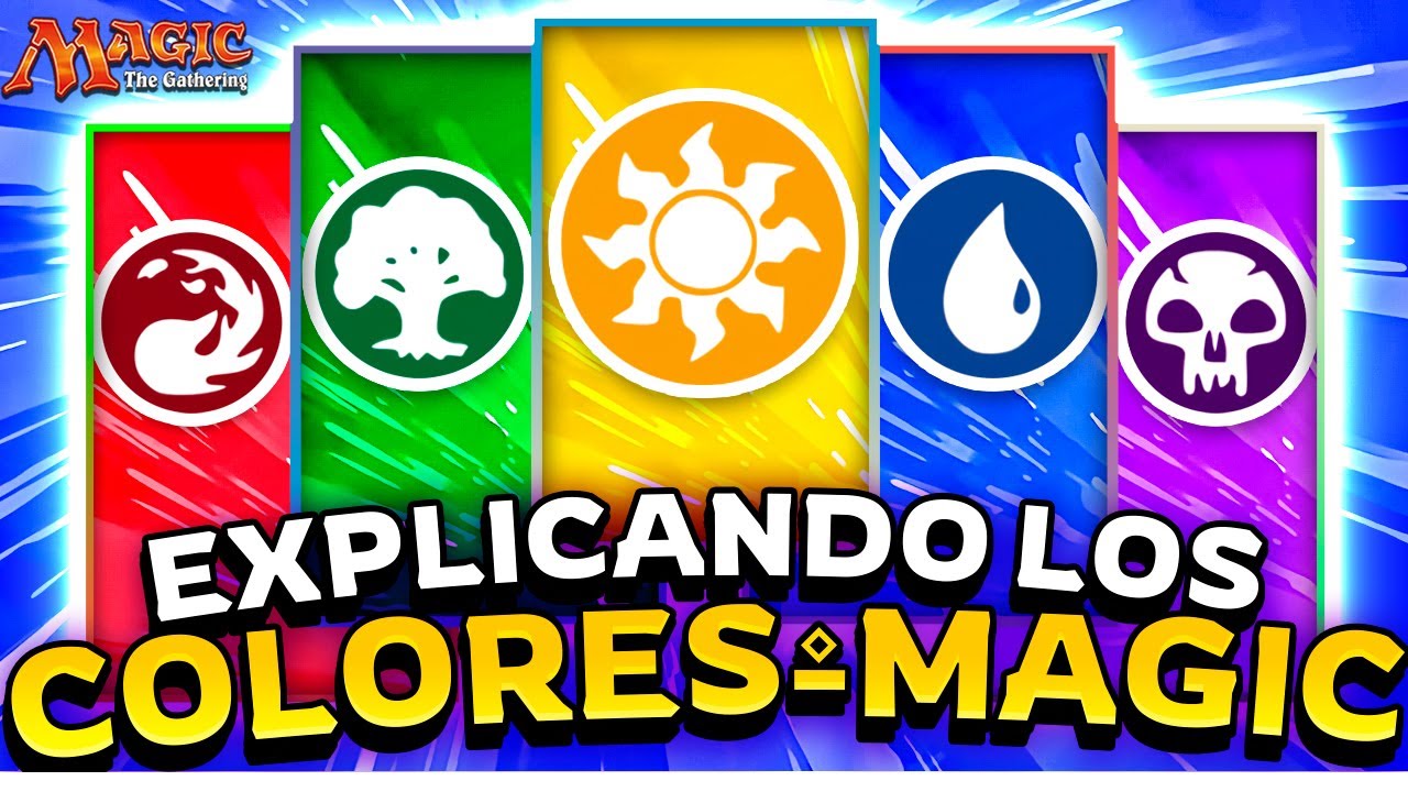 EXPLICANDO LOS COLORES DE MAGIC EN QUE SON BUENOS Y MALOS!!
