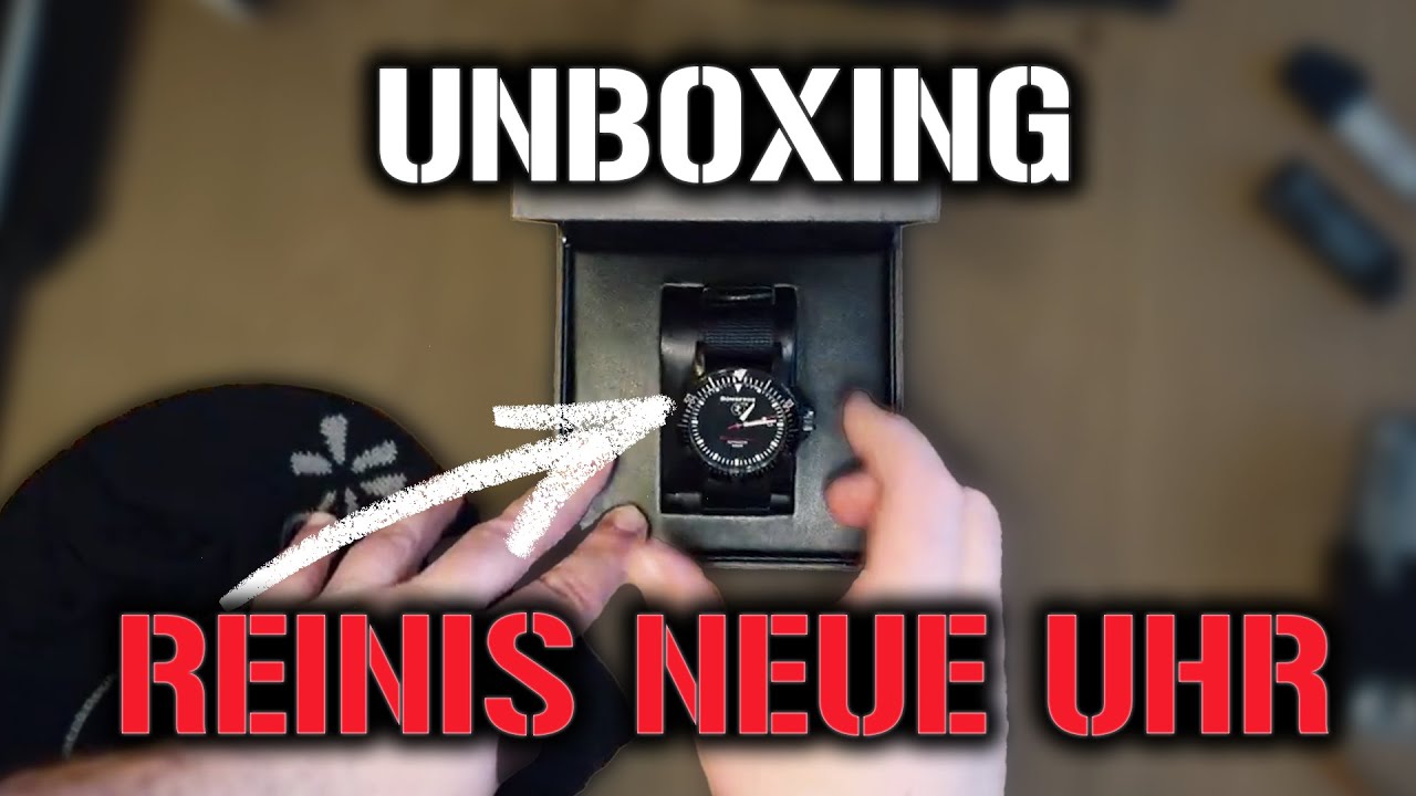 Unboxing: Minesweeper Special Forces Uhr 😳