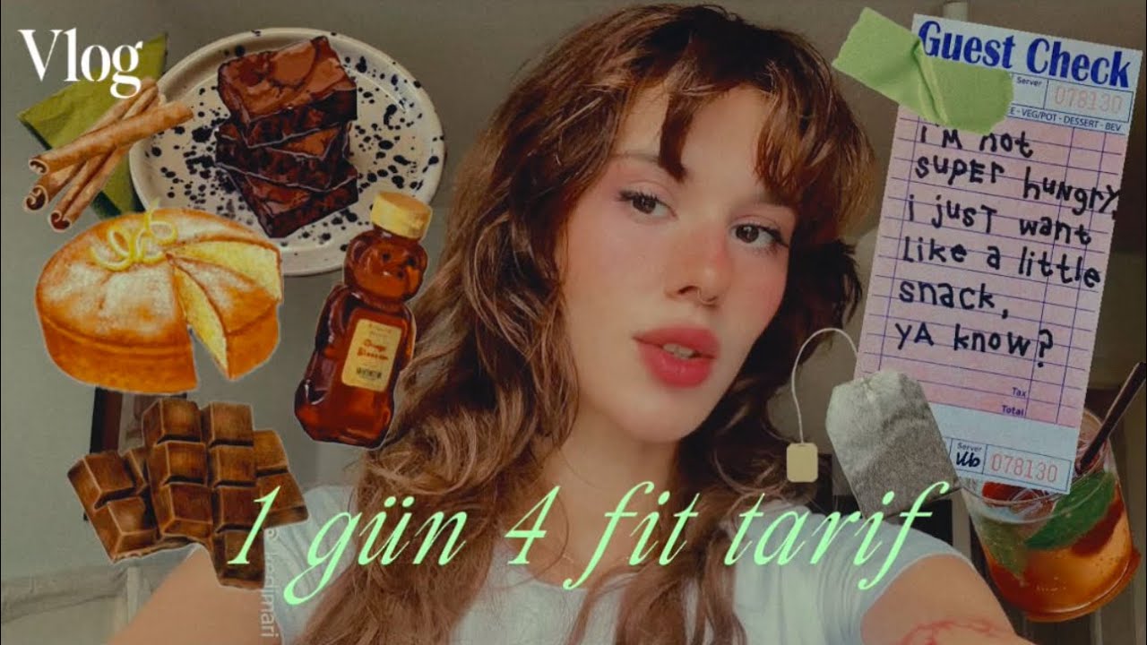 Tüm gün fit tarifler yapıyoruz ! çikolata,kek,içecekler | kamp hazırlığı & yeni heykel VLOG 