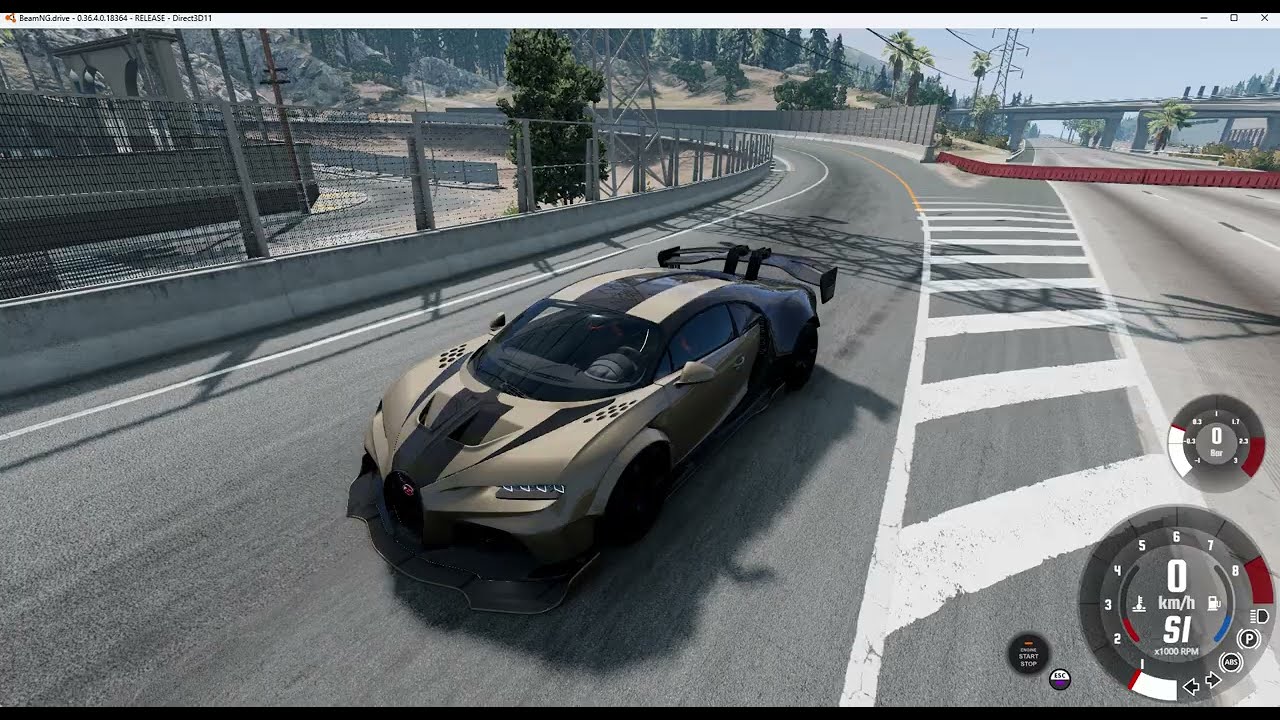 БУГАТТИ В ХЛАМ В ИГРЕ BeamNG.drive #automobile  #симулятормашин  #beamngdrive #crashdrive  #gta
