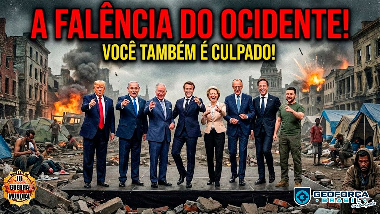 A FALÊNCIA DO OCIDENTE! VOCÊ TAMBÉM É CULPADO!